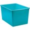 Teacher Created Resources Storage Bin, Plastic, Teal, 6 PK TCR20428 - alternate 2